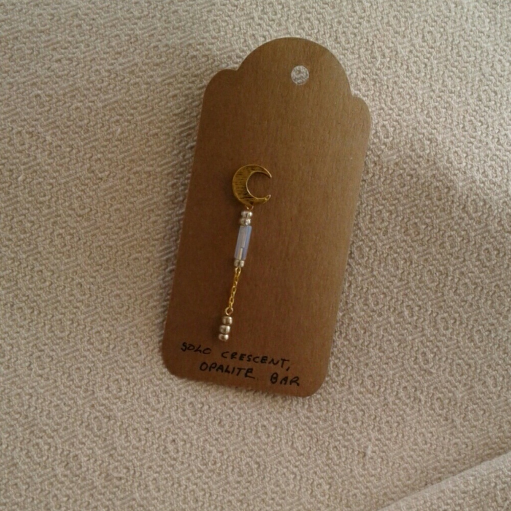 Opalite Bar Cartilage Earring